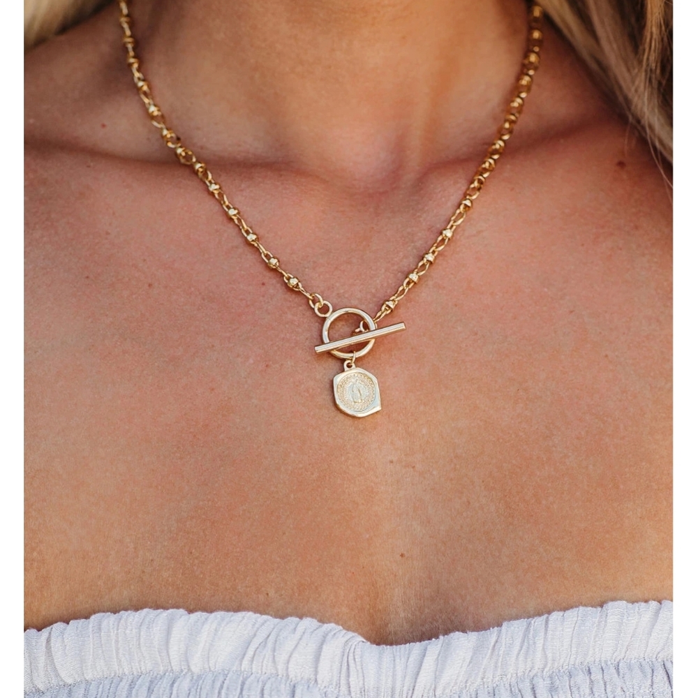 MARRIN COSTELLO - SIA TOGGLE PENDANT NECKLACE